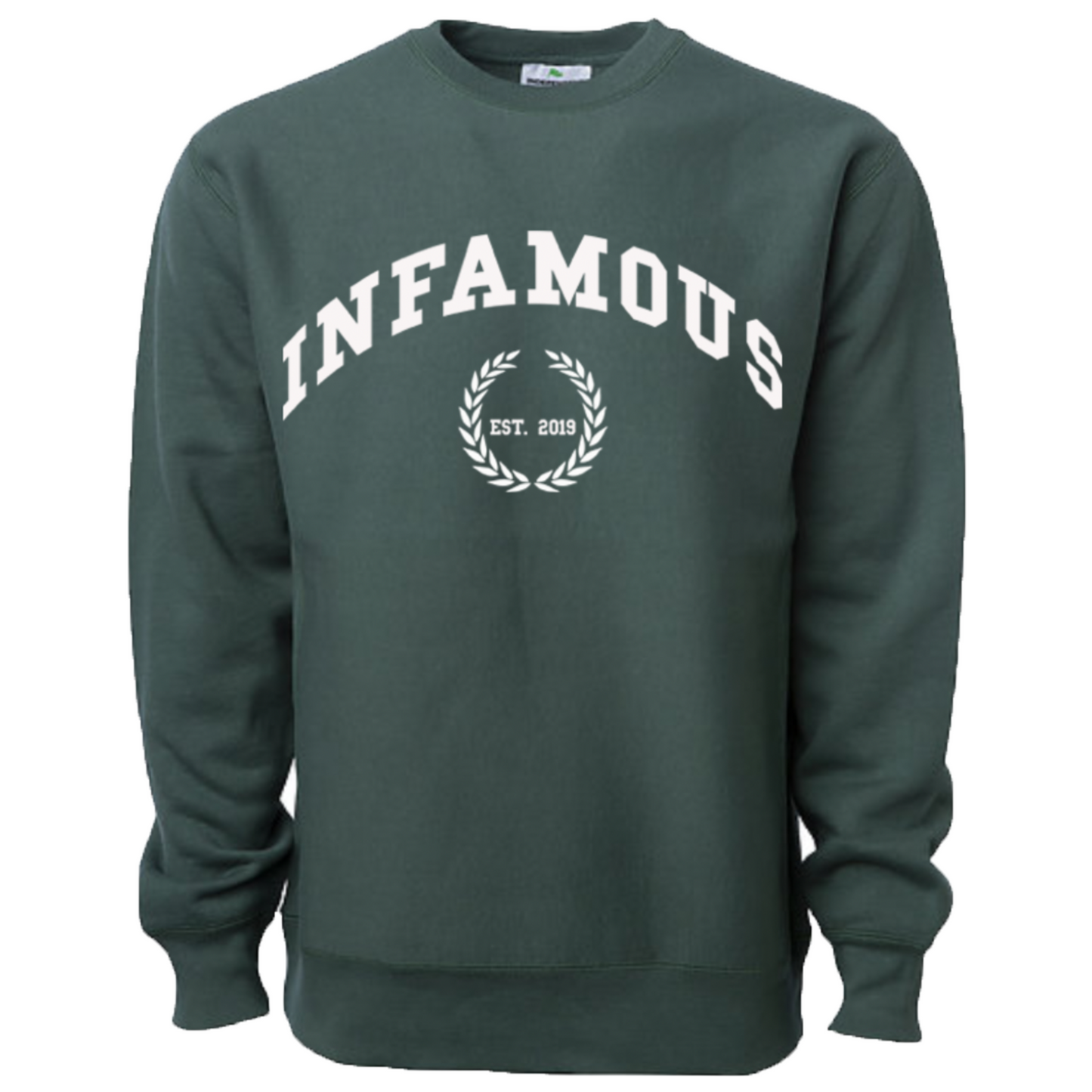 Collegiate Crewneck - Alpine Green