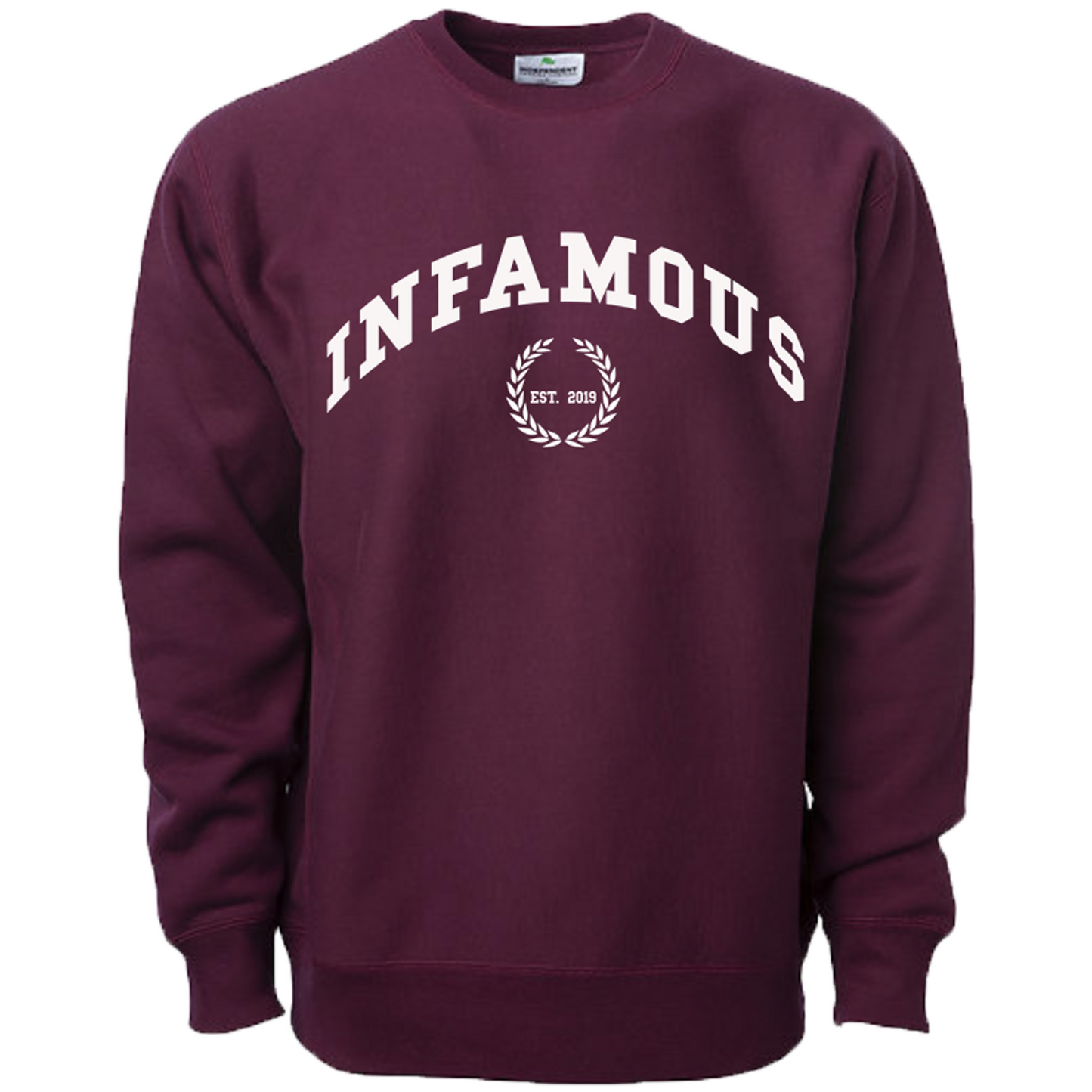 Collegiate Crewneck - Maroon