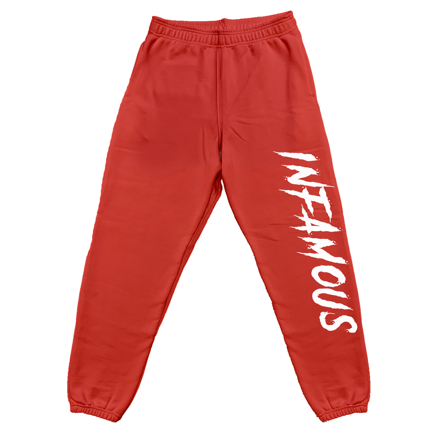 Red Reflective Joggers