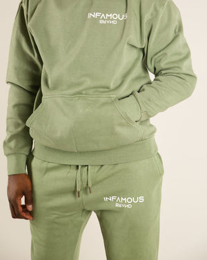 Oil Green Sweatpants