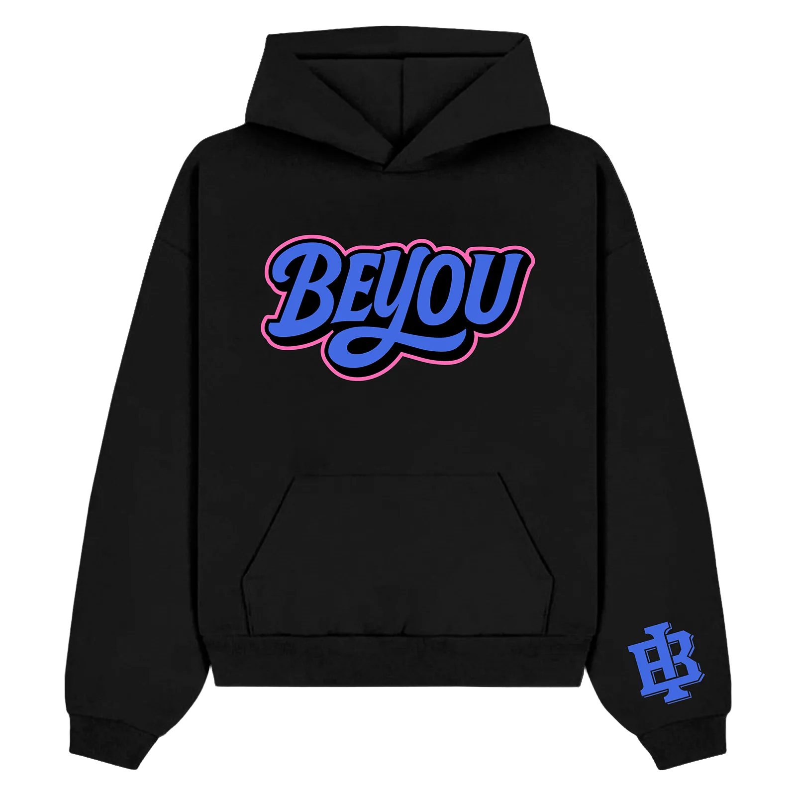BEYOU Black Hoodie – Infamous Brand