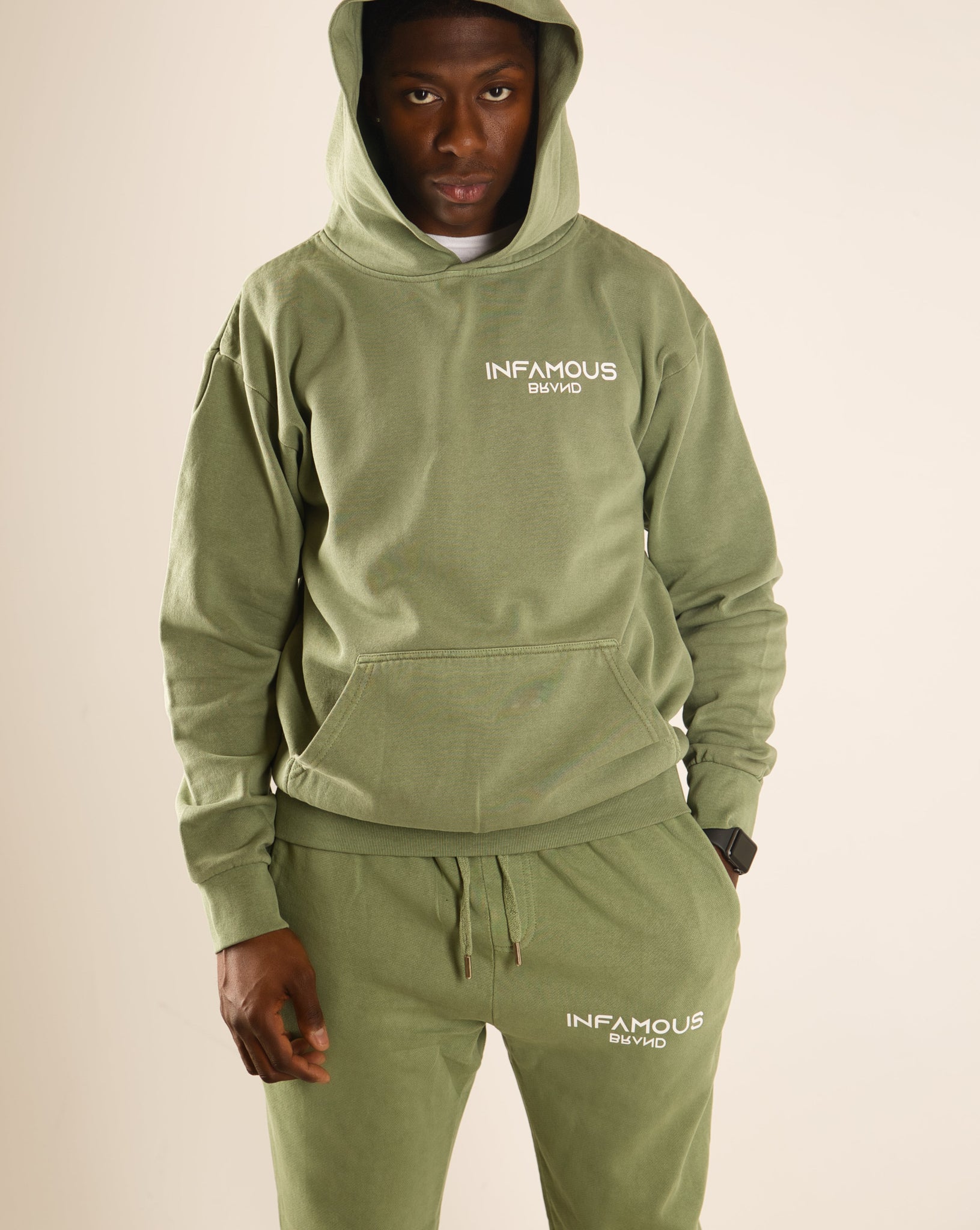 Oil Green Sweatpants