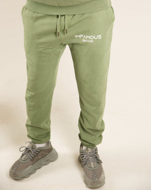 Oil Green Sweatpants