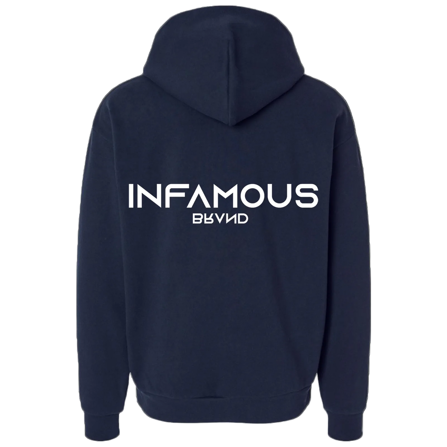 Navy Blue Hoodie (Heavy-Weight)