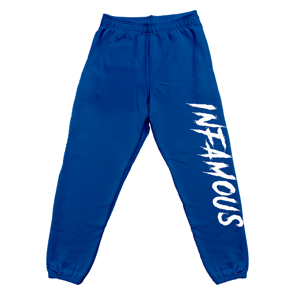 Blue Reflective Joggers