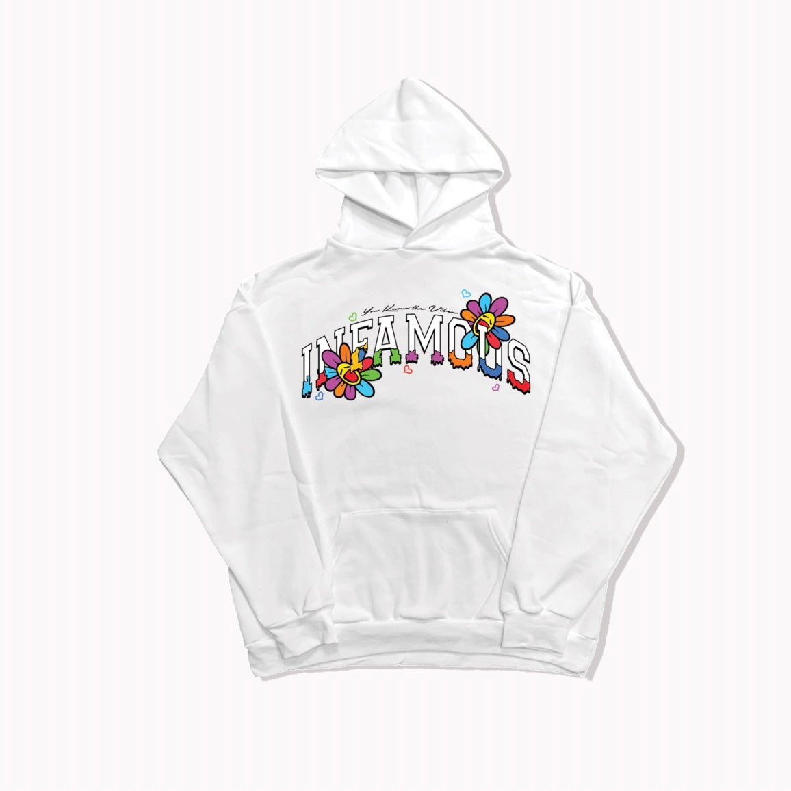 Vibezz White Hoodie