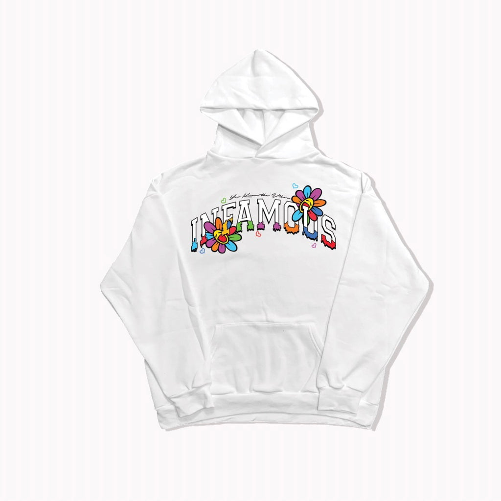 Vibezz White Hoodie