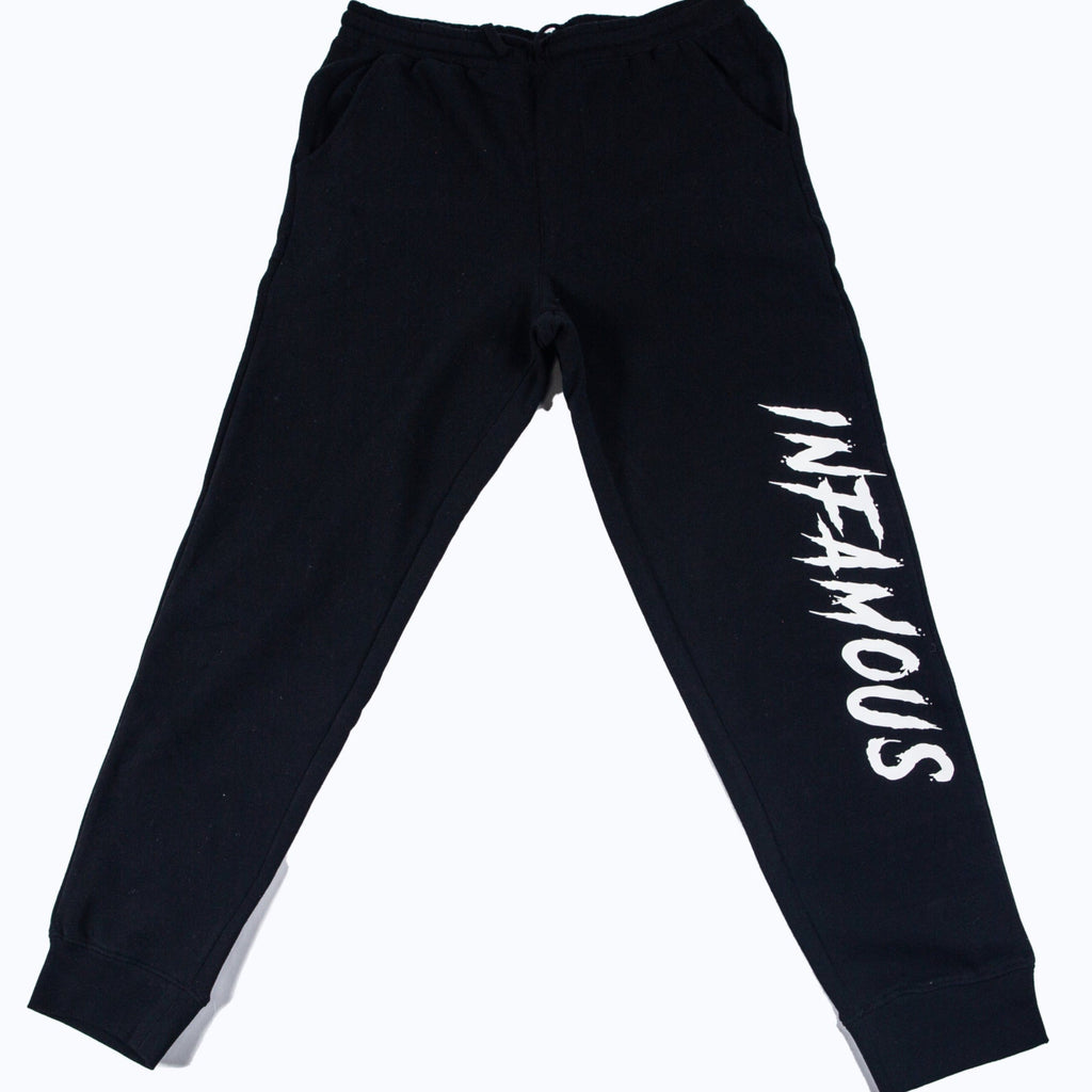Black Reflective Joggers