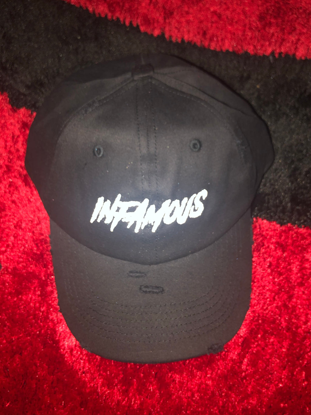 Black Reflective Dad Hat